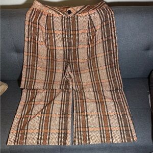 Cider STRIPED CORDUROY WIDE LEG